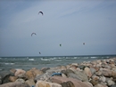 Kitesurfer bei Hou 1