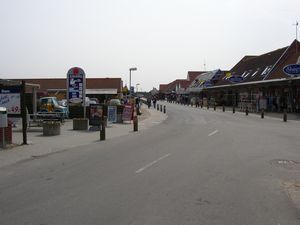 Blick auf Henne Strand