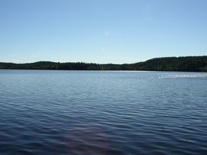 Am See in der Nähe des Hauses Am See